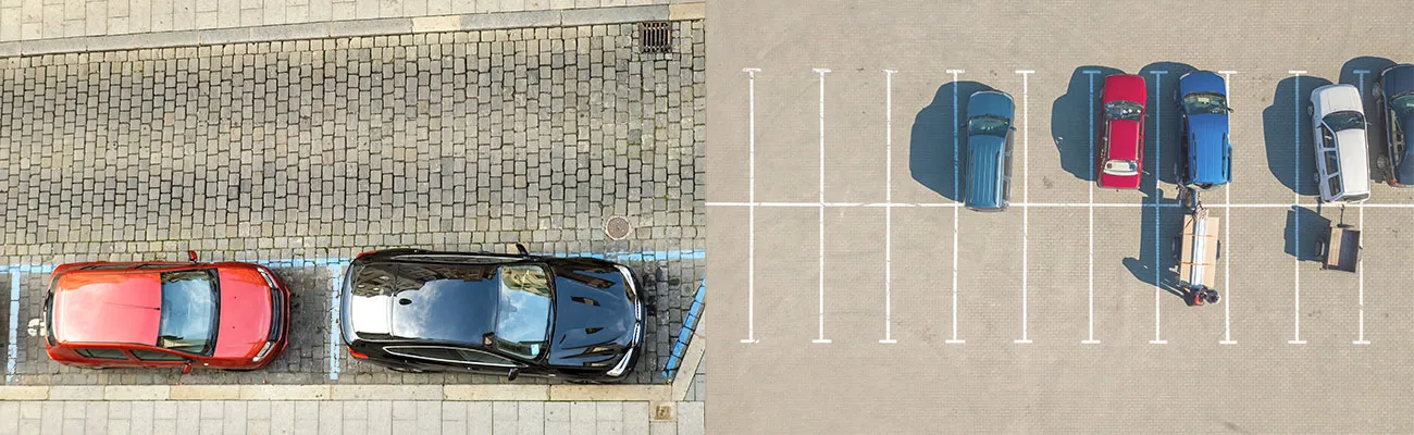 Баннер: Зоны платной и бесплатной парковки