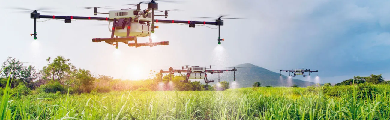 Применение беспилотников в сельском хозяйстве