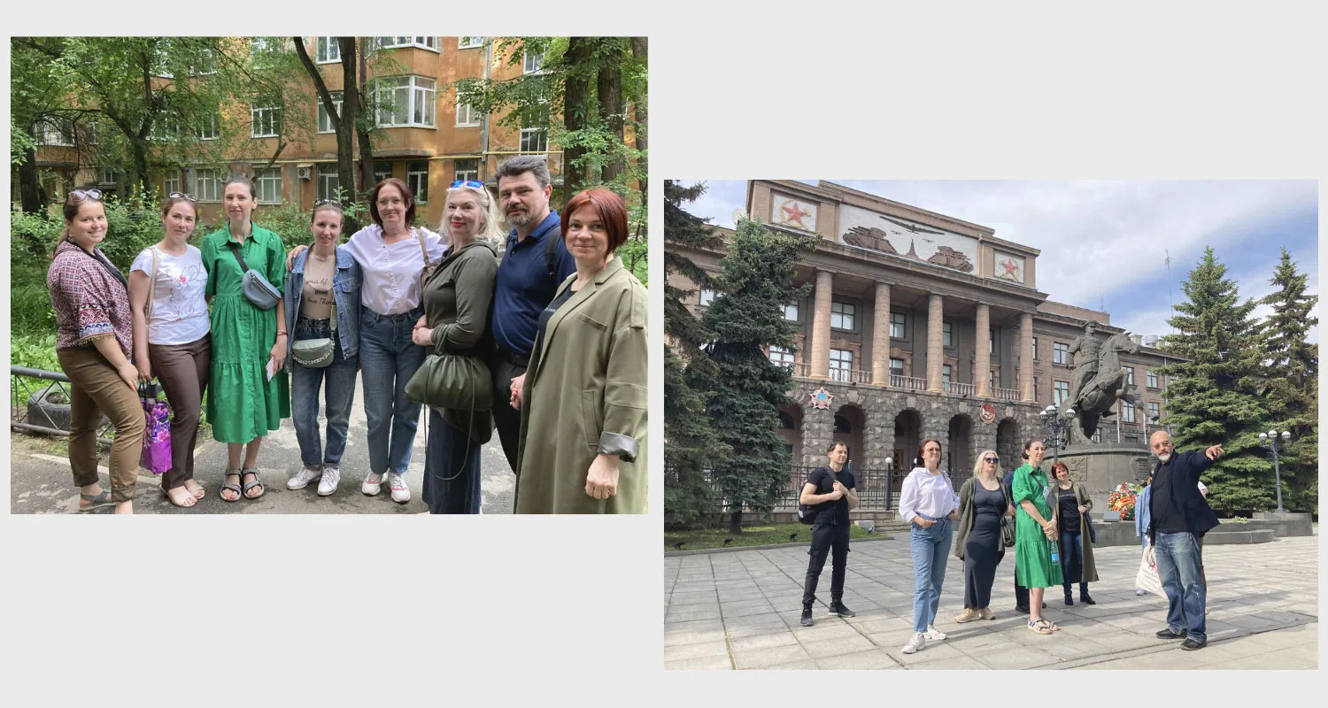 Экскурсия по городку чекистов - культурный отдых нашего коллектива