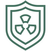 Иконка "Радиационная безопасность"